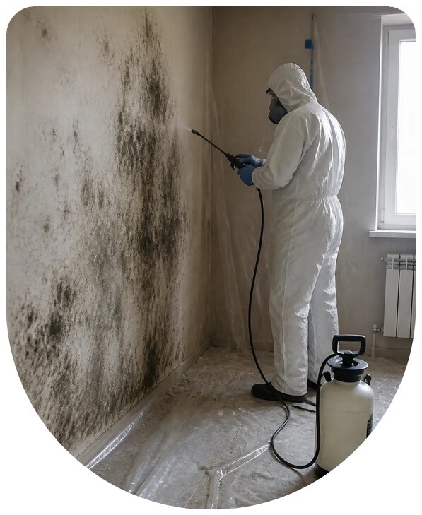 Профессиональная обработка от грибка и плесени в Смоленске